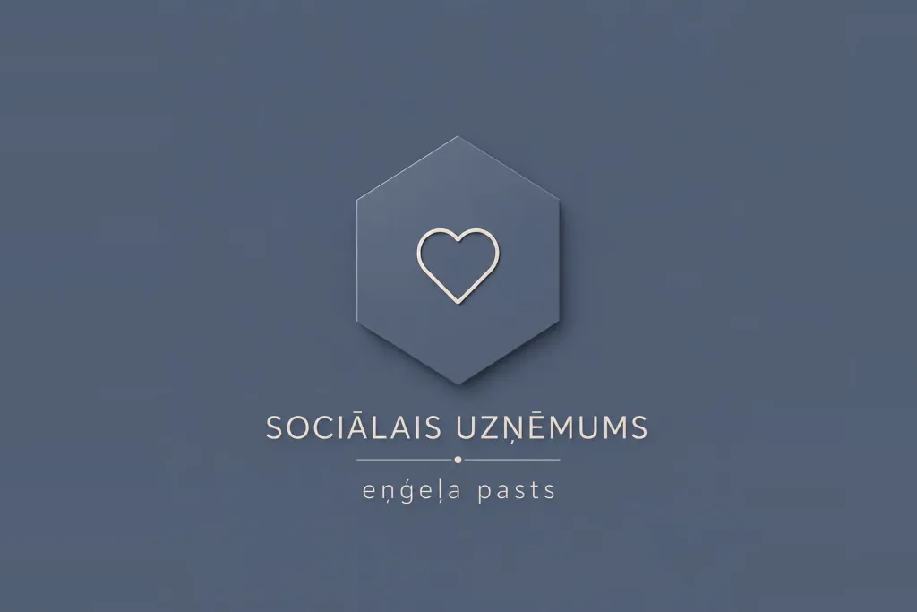 Sociālā uzņēmuma «Eņģeļa pasts» emblēma