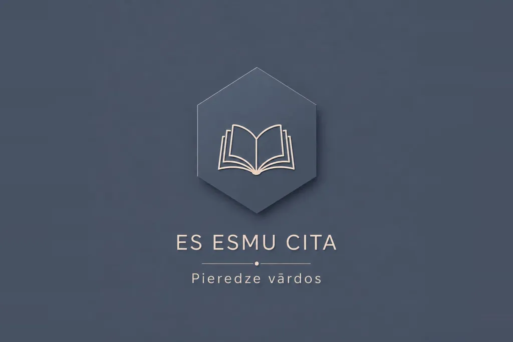 Grāmatas «Es esmu cita» emblēma